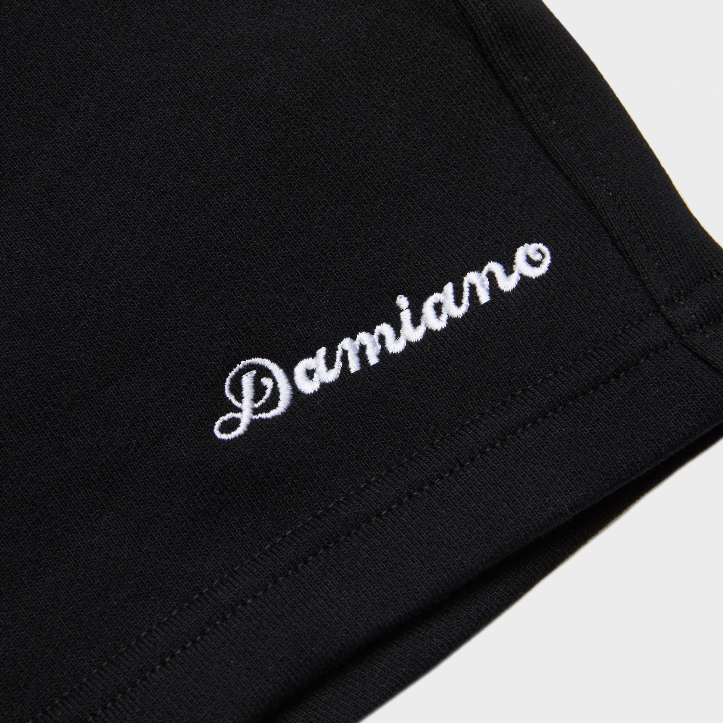 Black men’s sweat shorts sweatshorts high quality cotton luxury streetwear Damiano clothing