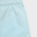 Light sky blue bleach dyed men’s sweat shorts sweatshorts high quality cotton luxury streetwear Damiano clothing