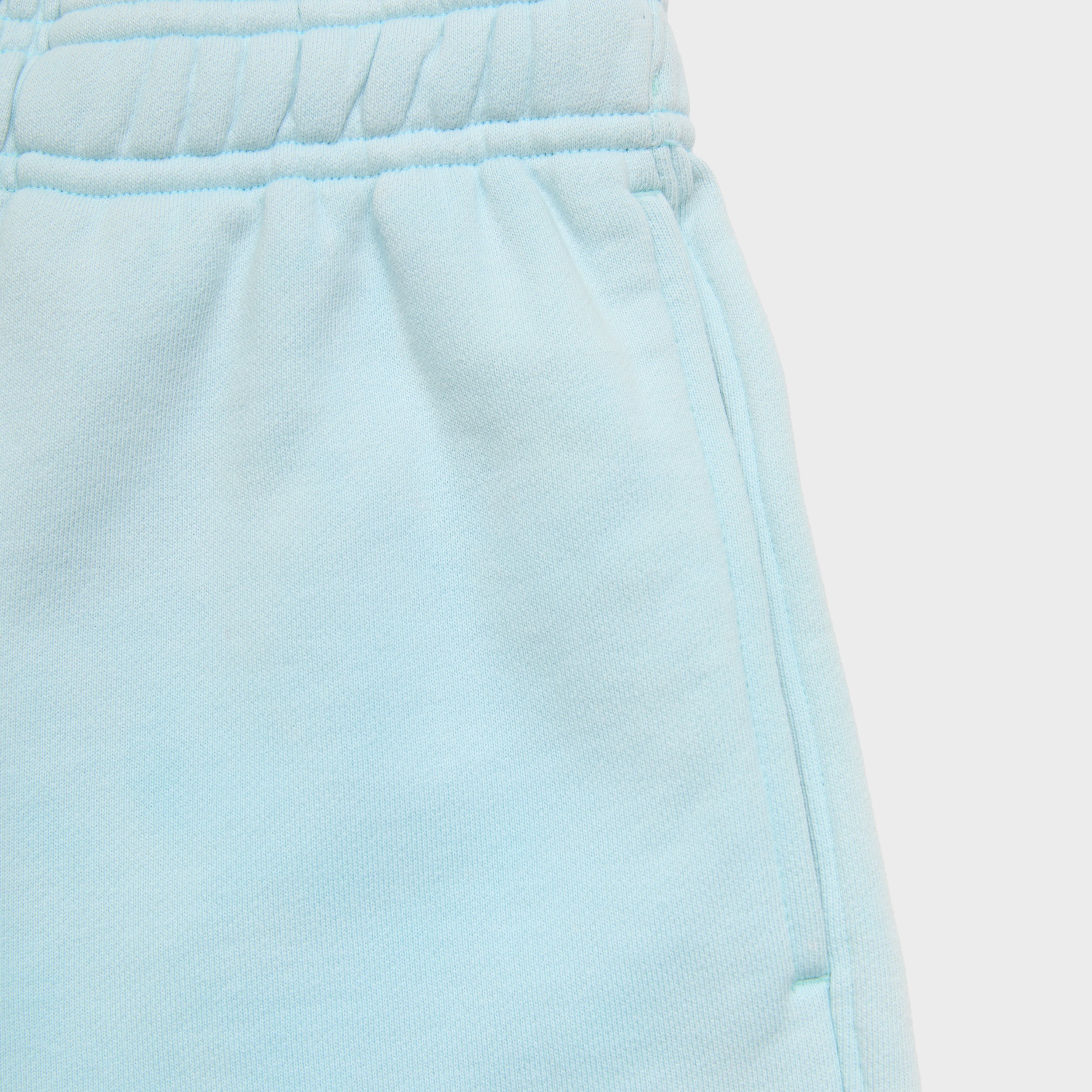 Light sky blue bleach dyed men’s sweat shorts sweatshorts high quality cotton luxury streetwear Damiano clothing