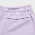 Light purple lavender sweat shorts sweatshorts high quality cotton luxury streetwear Damiano clothing