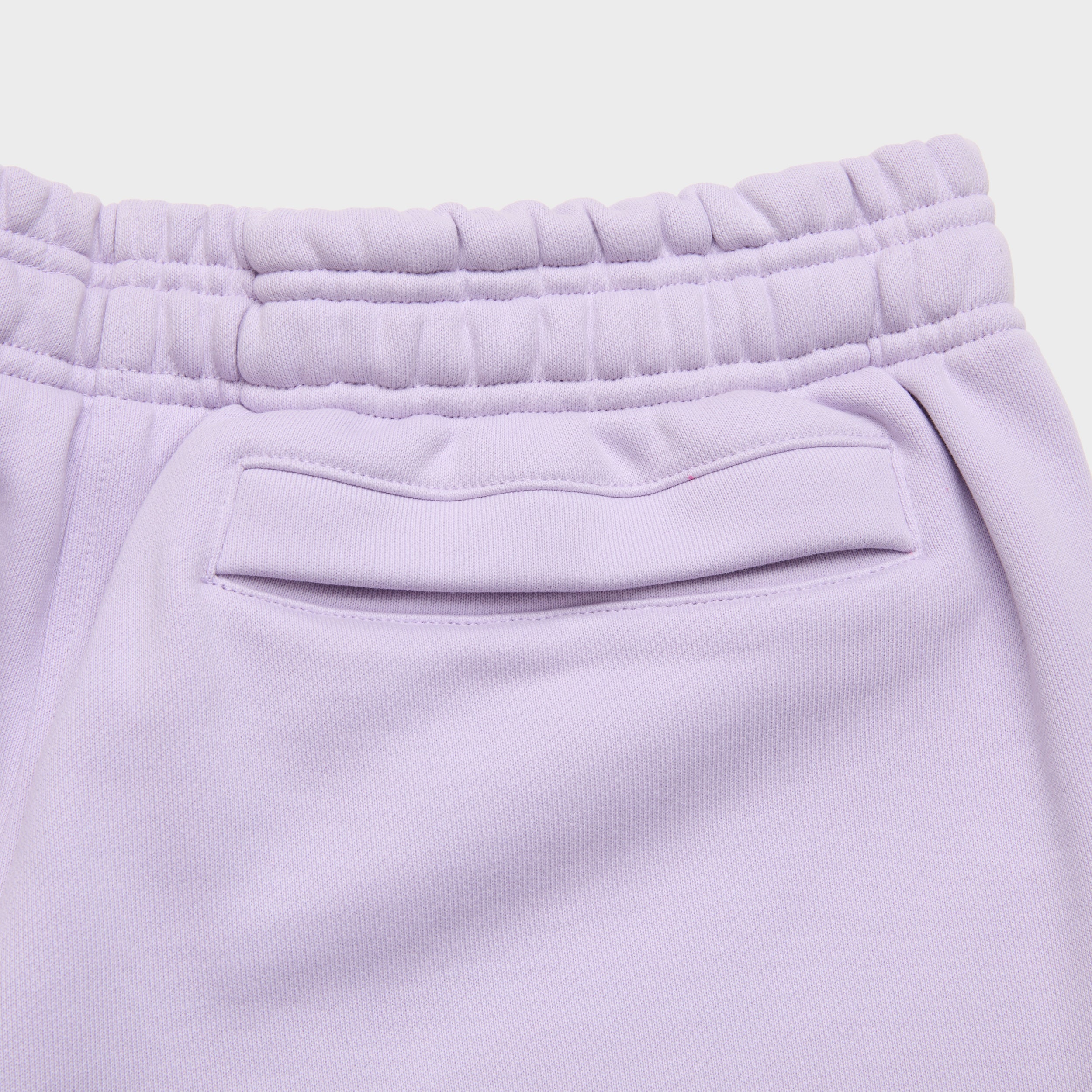 Light purple lavender sweat shorts sweatshorts high quality cotton luxury streetwear Damiano clothing