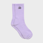 Light purple lavender lilac sock cotton crew high quality Damiano clothing streetwear men’s style fashion