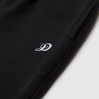 Black sweatpants joggers sweats high quality cotton luxury streetwear men’s style fashion Damiano clothing