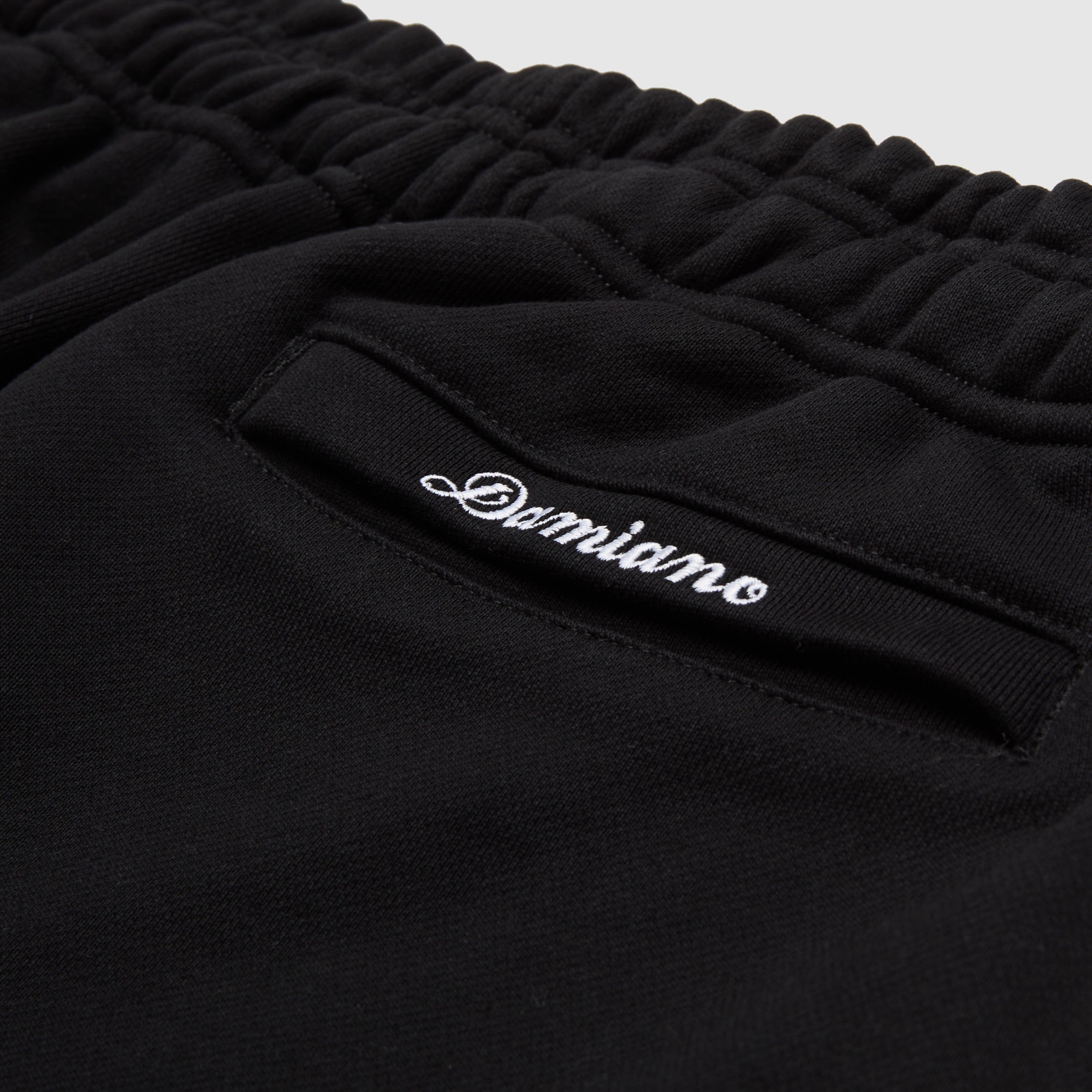 Black sweatpants joggers sweats high quality cotton luxury streetwear men’s style fashion Damiano clothing