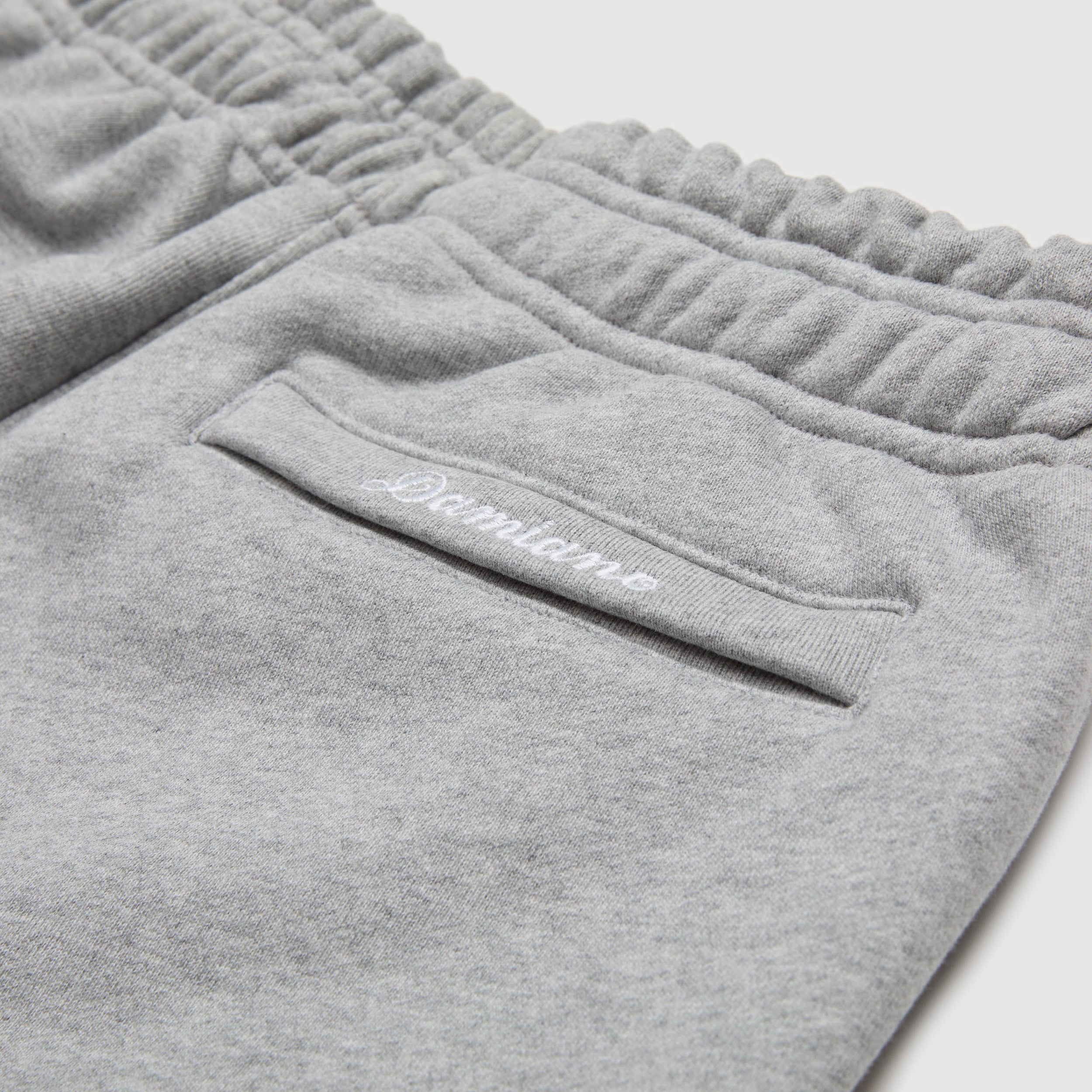 Light heather gray sweatpants joggers high quality cotton luxury streetwear Damiano clothing men’s style fashion