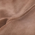 Vintage mineral enzyme wash mocha brown sweatpants joggers sweats high quality cotton men’s luxury streetwear fashion style Damiano clothing