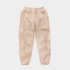 Vintage mineral enzyme wash beige cream sweatpants joggers sweats high quality cotton men’s luxury streetwear fashion style Damiano clothing