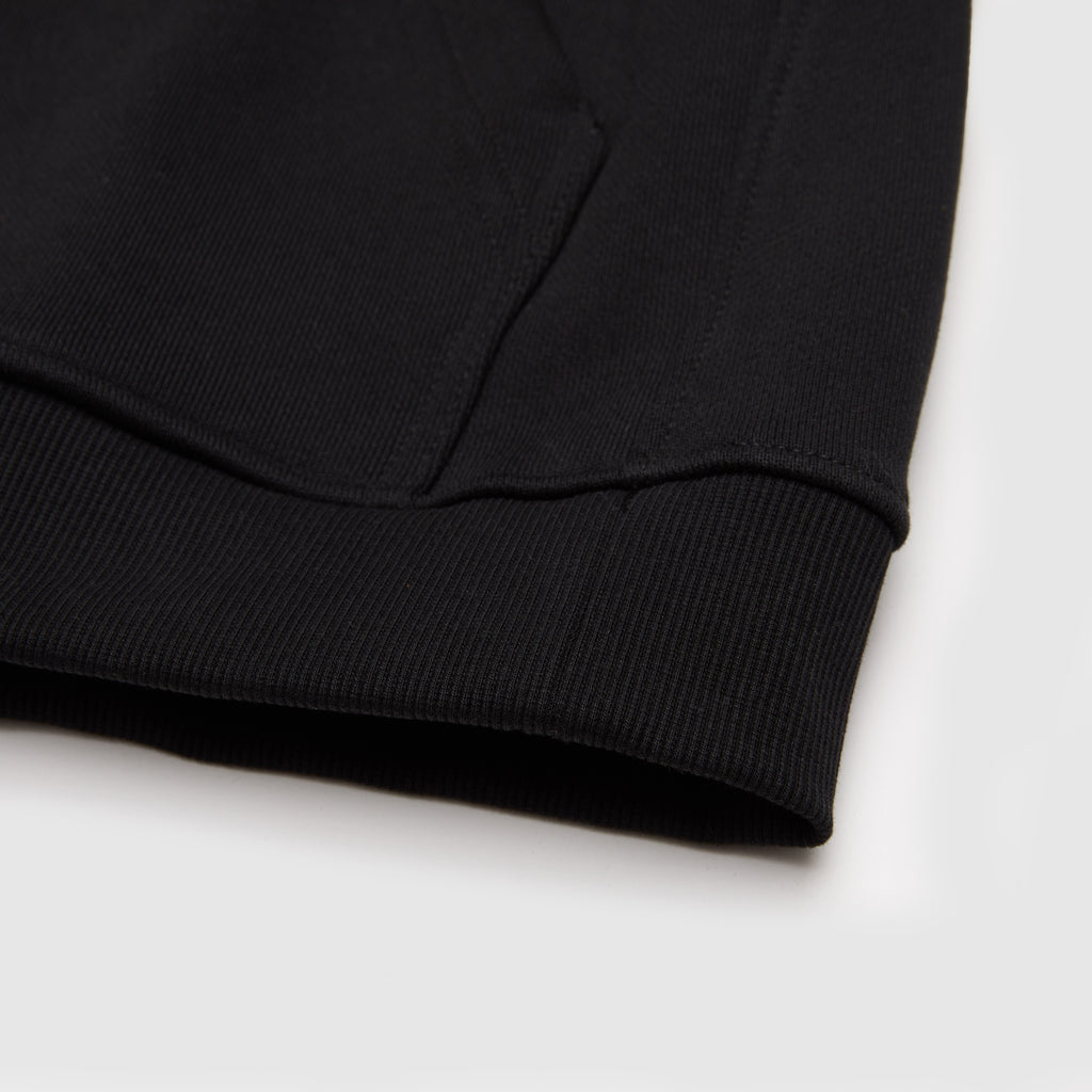 Black hoodie sweatshirt sweats high quality cotton luxury streetwear men’s style fashion Damiano clothing