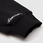 Black hoodie sweatshirt sweats high quality cotton luxury streetwear men’s style fashion Damiano clothing