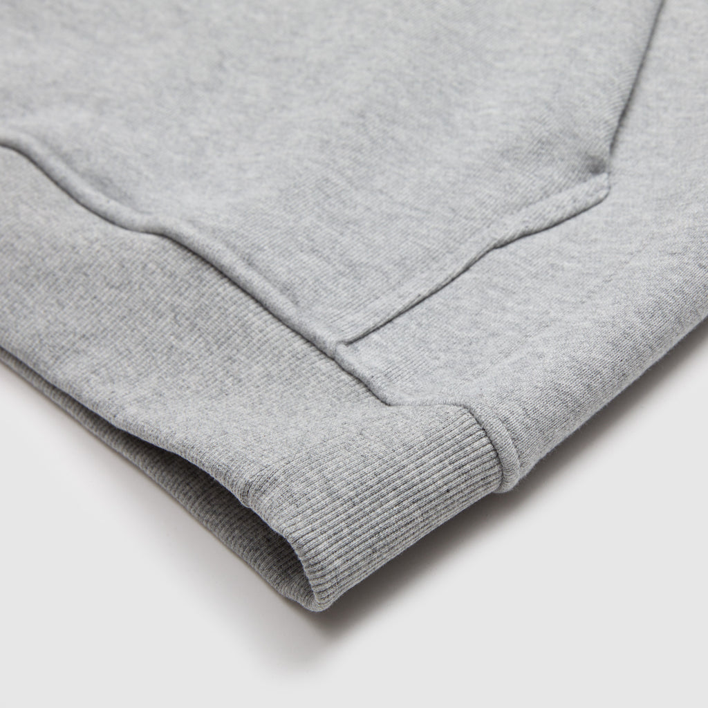 Light heather gray hoodie sweatshirt sweats high quality cotton luxury streetwear Damiano clothing men’s style fashion