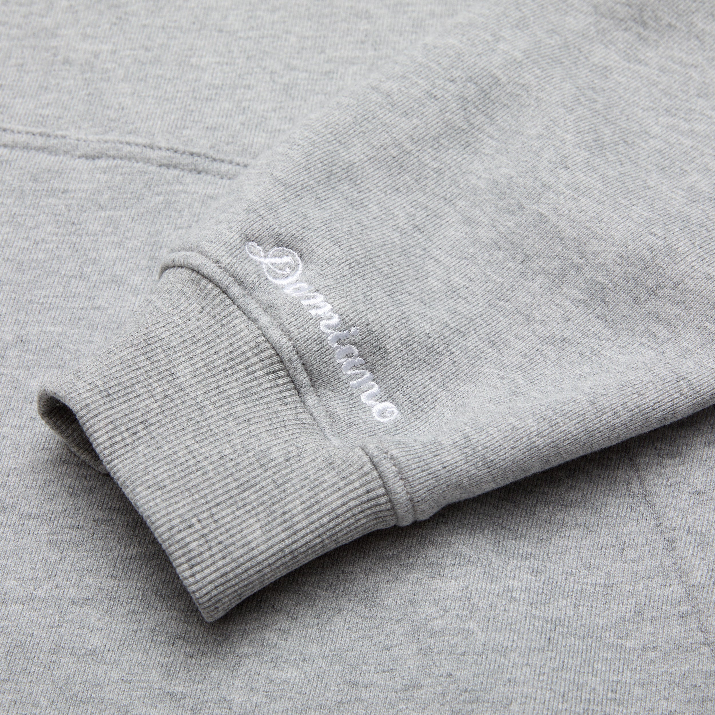 Light heather gray hoodie sweatshirt sweats high quality cotton luxury streetwear Damiano clothing men’s style fashion