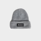 gray knit beanie damiano clothing luxury streetwear hat high quality new york city nyc