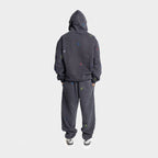 dark Gray hoodie sweatpants floral embroidery damiano clothing luxury streetwear high quality man model nike jordan