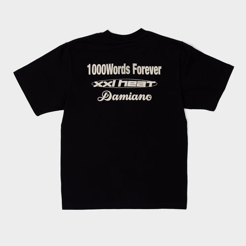 XXLHEAT x 1000WordsForever Tee