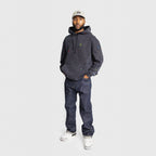 japanese selvedge denim jeans high quality damiano clothing indigo luxury streetwear new york city man model nike air max jordan hoodie vintage